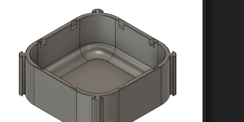 Box 20mm hoch