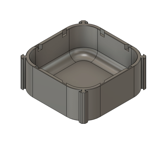 Box 20mm hoch